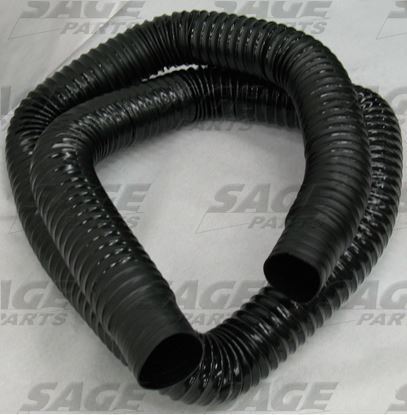 Picture of HOSE, LAV VACUUM W/CUFFS 4IN X 25FT BLK