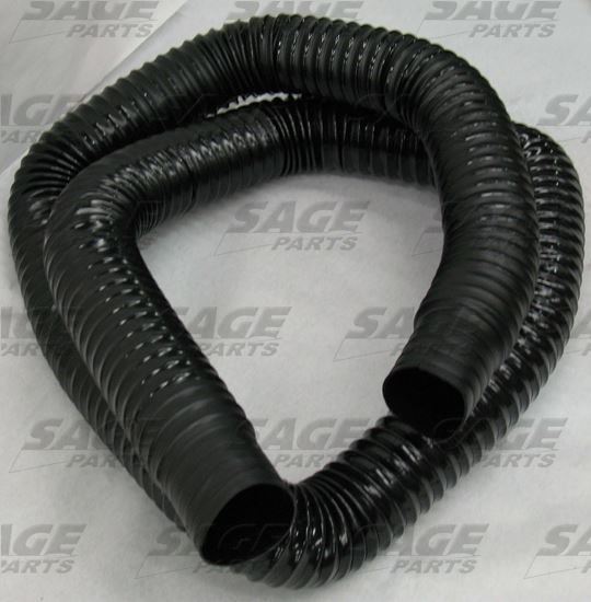 Picture of HOSE, LAV VACUUM W/CUFFS 4IN X 25FT BLK