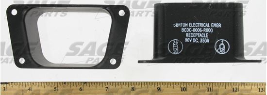 Picture of SHIELD, BURTON 9-PIN RECEPTACLE