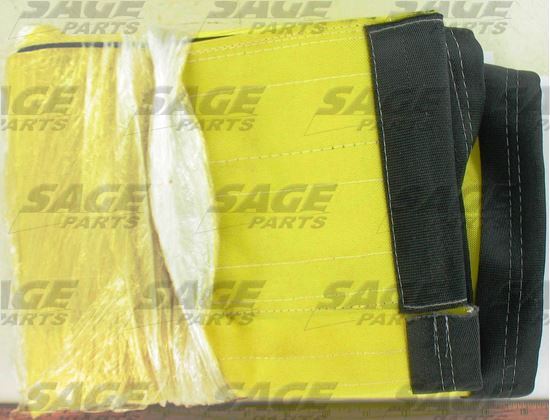 Picture of DUCT, LEAD IN 14IN X 3FT UL CUFF VELCRO