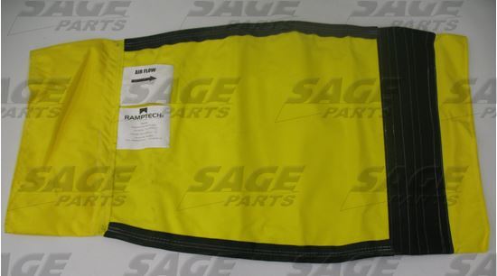 Picture of DUCT, TRANSITION 12-14 UL CUFF-VELCRO