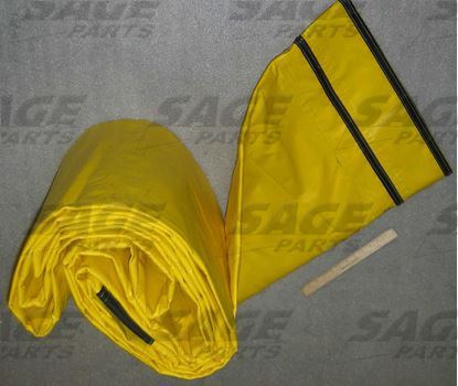 Picture of DUCT, 14IN X 25FT TRIFLO VELCRO ZIPPER