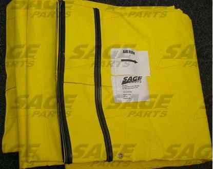 Picture of DUCT, 14IN X 25FT TRIFLO VELCRO CUFF