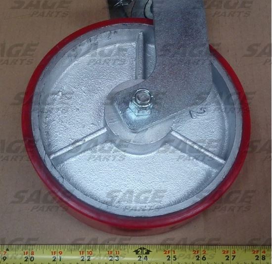 Picture of WHEEL ONLY, 8-INCH X 2-INCH URETHANE